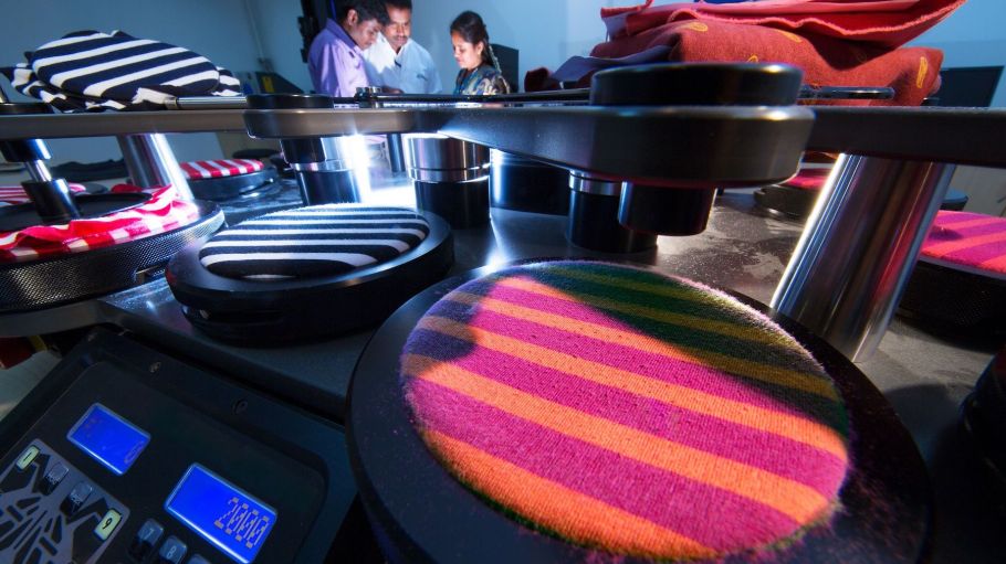 TÜV Rheinland provides comprehensive services for the textile industry including auditing and certification.