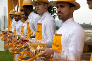 The scene at the 2023 Veuve Clicquot Polo Classic.