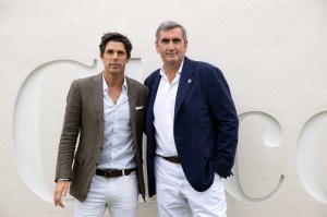 Nacho Figueras and Jean-Marc Gallot