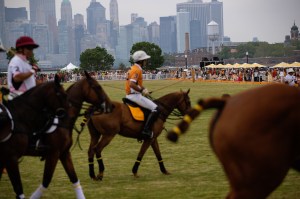 The scene at the 2023 Veuve Clicquot Polo Classic.
