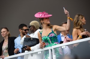The scene at the 2023 Veuve Clicquot Polo Classic.