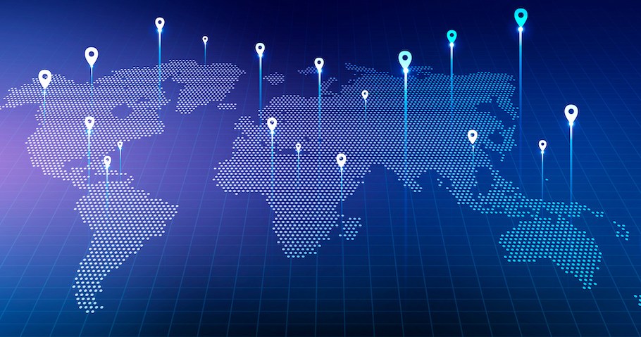 world map