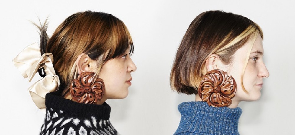 Knitwear designs from London-based brand Paolina Russo, the first Zalando Visionary Award winner.
