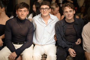 Tom Daley, Noah Schnapp and Hunter Doohan