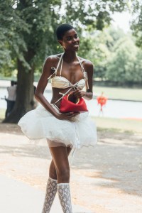Backstage at Jacquemus RTW Spring 2024