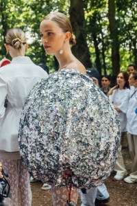 Backstage at Jacquemus RTW Spring 2024