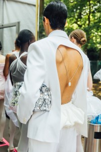 Backstage at Jacquemus RTW Spring 2024