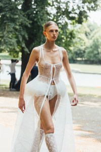 Backstage at Jacquemus RTW Spring 2024