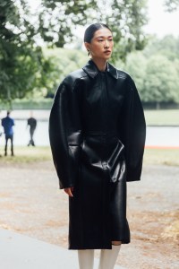 Backstage at Jacquemus RTW Spring 2024