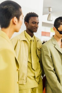 Backstage at Paul Smith Men's Spring 2024