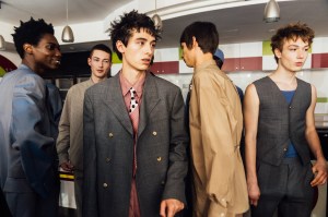 Backstage at Paul Smith Men's Spring 2024