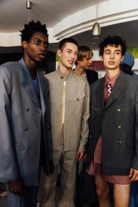 Backstage at Paul Smith Men's Spring 2024