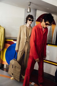 Backstage at Paul Smith Men's Spring 2024