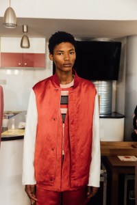 Backstage at Paul Smith Men's Spring 2024
