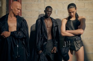 Backstage at Rick Owens Men's Spring 2024