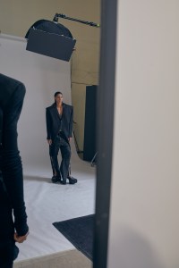 Backstage at Rick Owens Men's Spring 2024