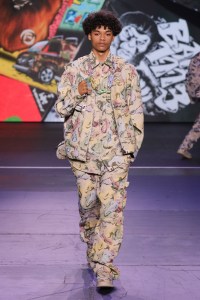 BAPE, June 2023, Terminal 5, New York CityA look from the Bape Runway Show.