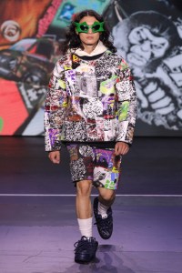 BAPE, June 2023, Terminal 5, New York CityA look from the Bape Runway Show.
