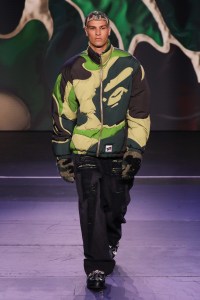 BAPE, June 2023, Terminal 5, New York CityA look from the Bape Runway Show.