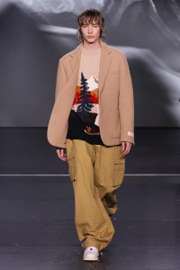 BAPE, June 2023, Terminal 5, New York CityA look from the Bape Runway Show.