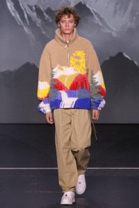BAPE, June 2023, Terminal 5, New York CityA look from the Bape Runway Show.
