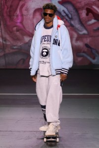 BAPE, June 2023, Terminal 5, New York CityA look from the Bape Runway Show.