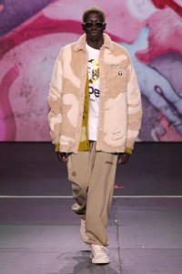 BAPE, June 2023, Terminal 5, New York CityA look from the Bape Runway Show.