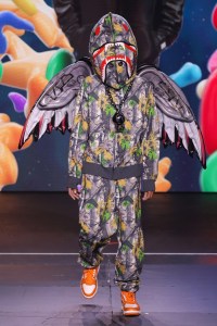 BAPE, June 2023, Terminal 5, New York CityA look from the Bape Runway Show.