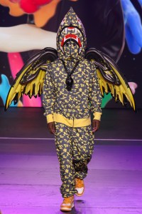 BAPE, June 2023, Terminal 5, New York CityA look from the Bape Runway Show.