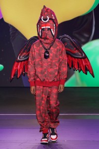 BAPE, June 2023, Terminal 5, New York CityA look from the Bape Runway Show.