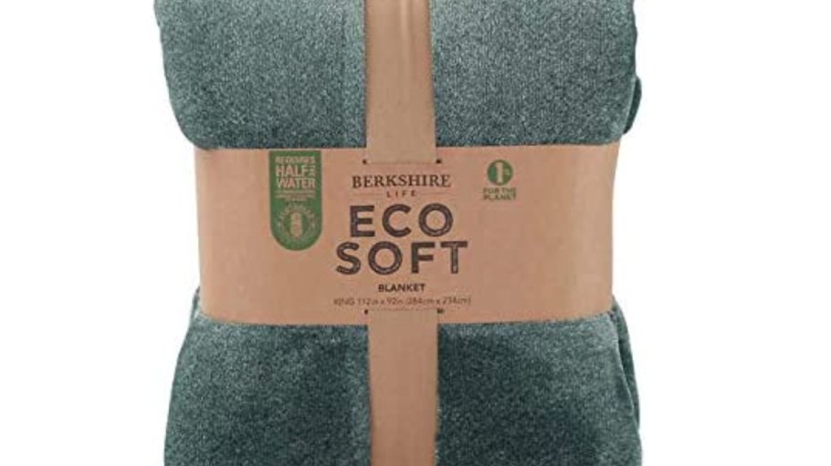 Berkshire Blanket & Home Company faces a class-action lawsuit accusing it of greenwashing related to its polyester EcoSoft blanket.