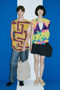 Backstage at JW Anderson RTW Spring 2024