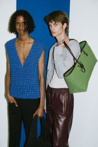 Backstage at JW Anderson RTW Spring 2024