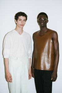 Backstage at Zegna Men's Spring 2024