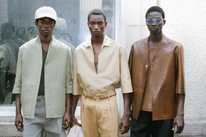 Backstage at Zegna Men's Spring 2024