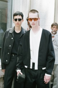 Backstage at Zegna Men's Spring 2024