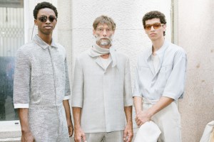 Backstage at Zegna Men's Spring 2024