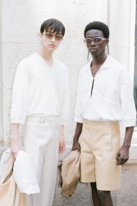 Backstage at Zegna Men's Spring 2024