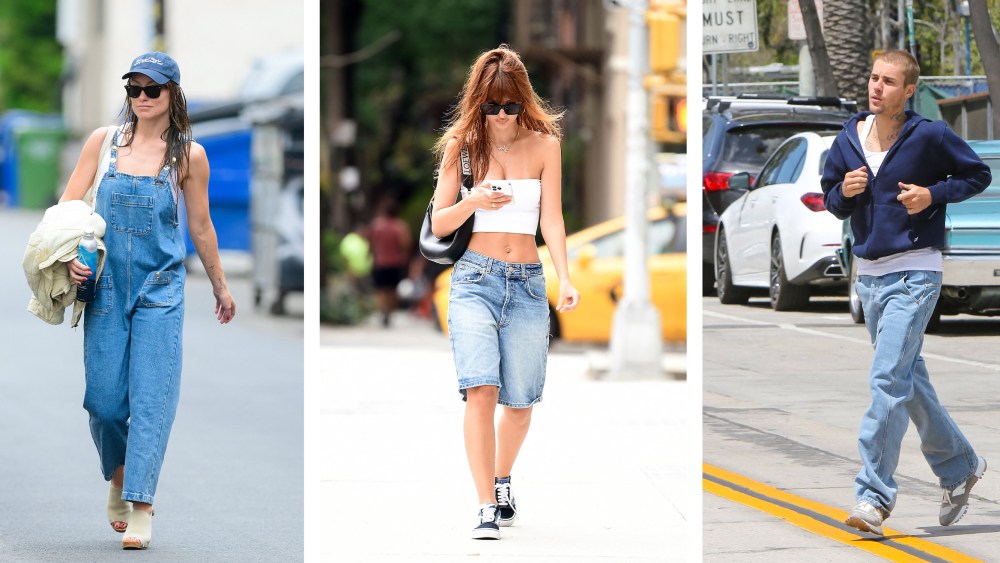 Celebrities Opt for Denim On and Off the Red Carpet
