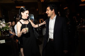Jill Kargman and Zac Posen