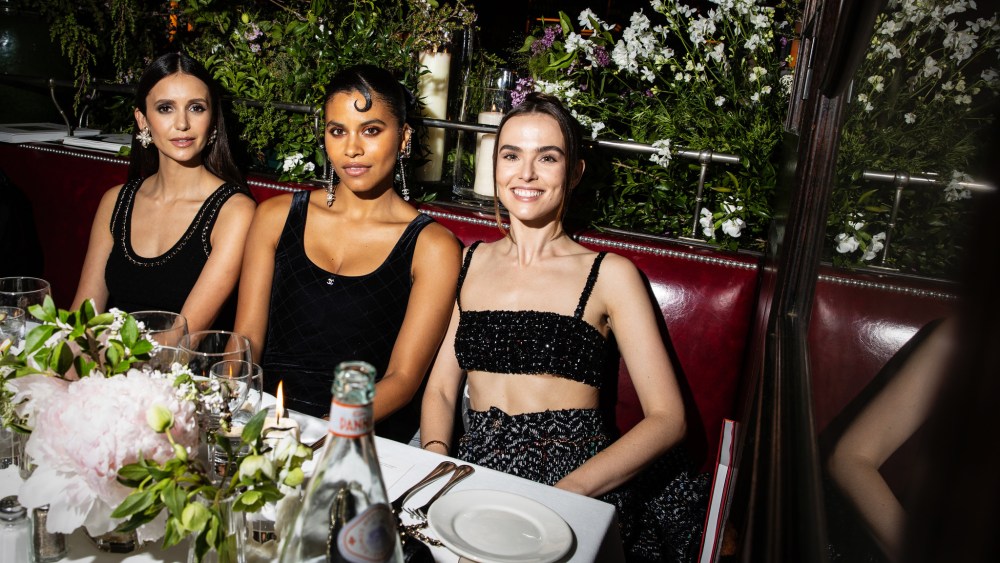 Nina Dobrev, Zazie Beetz and Zoey Deutch.