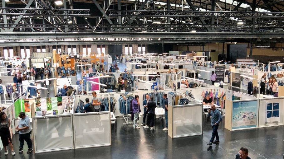 Biodegradable fabrics, circular solutions and unique fiber blends were common themes in exhibitors' collections.
