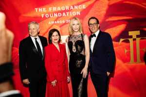 Jerry Vittoria, Linda G. Levy, Cate Blanchett, and Nicolas Hieronimus