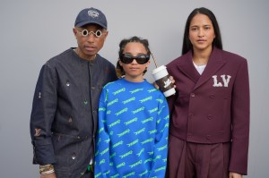 Pharrell Williams, Rocket Williams, Helen Lasichanh