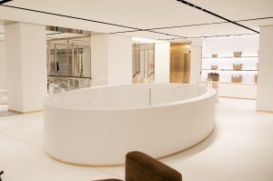 A look inside the reopened Burberry flagship store on New Bond Street.