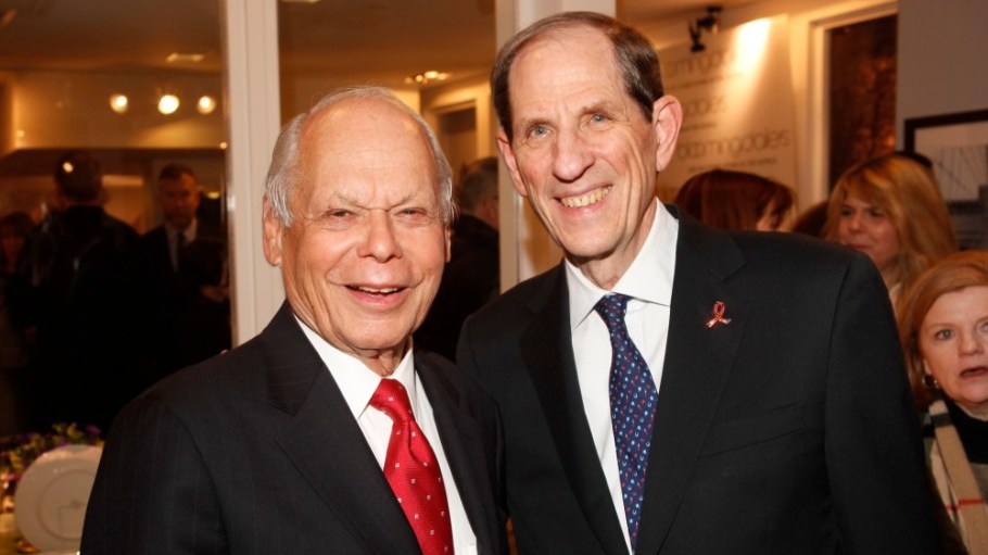 Lester Gribetz and Michael Gould, former chairman and CEO of Bloomingdale's.