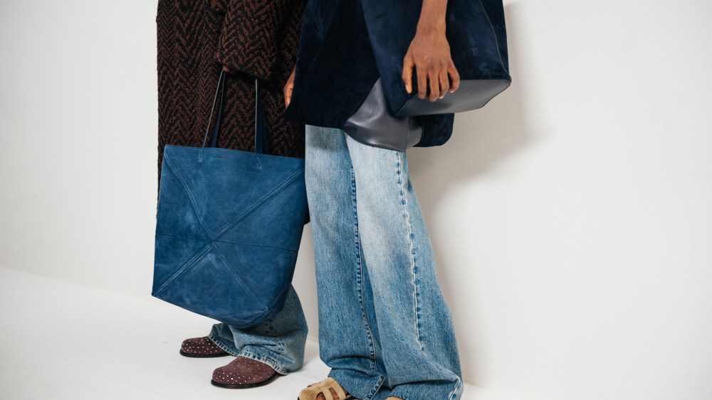 Clear coatings, baggy fits and quirky approaches to belts and waistbands liven up denim in men's Spring/Summer 2024 collections.