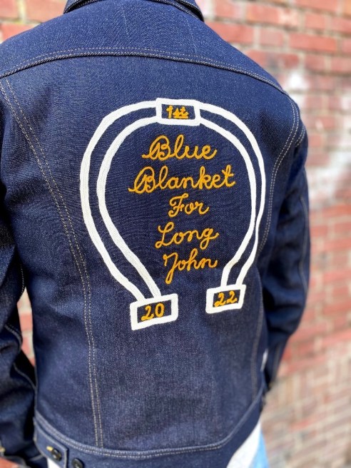 Italian denim brand Blue Blanket teamed with the blog Long John on a small run of 100 percent cotton jean jackets. 