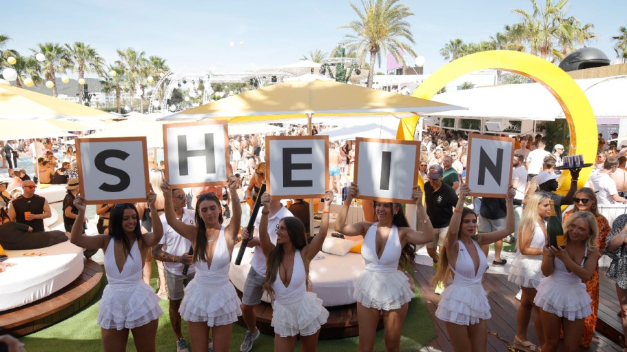 Shein popup in Ibiza