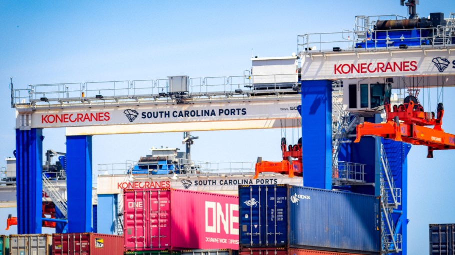 The South Carolina Ports Authority.